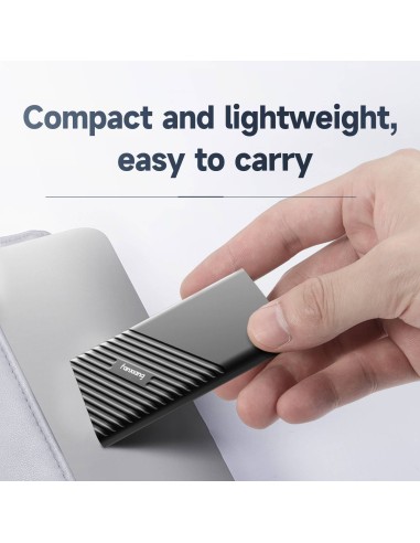 External Solid State Drive External Hard Drive, USB 3.2 Gen2 Type-C SSD for iPhone