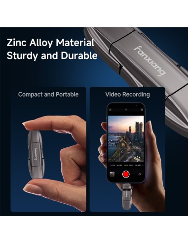 MEMORIA DE DOBLE CONECTIBIDAD USB 3.2 Gen2 USB-A Type-C 10Gbps