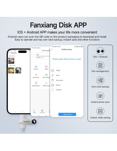 MEMORIA DE DOBLE CONECTIBIDAD USB 3.2 Gen1 Type-C + Lightning